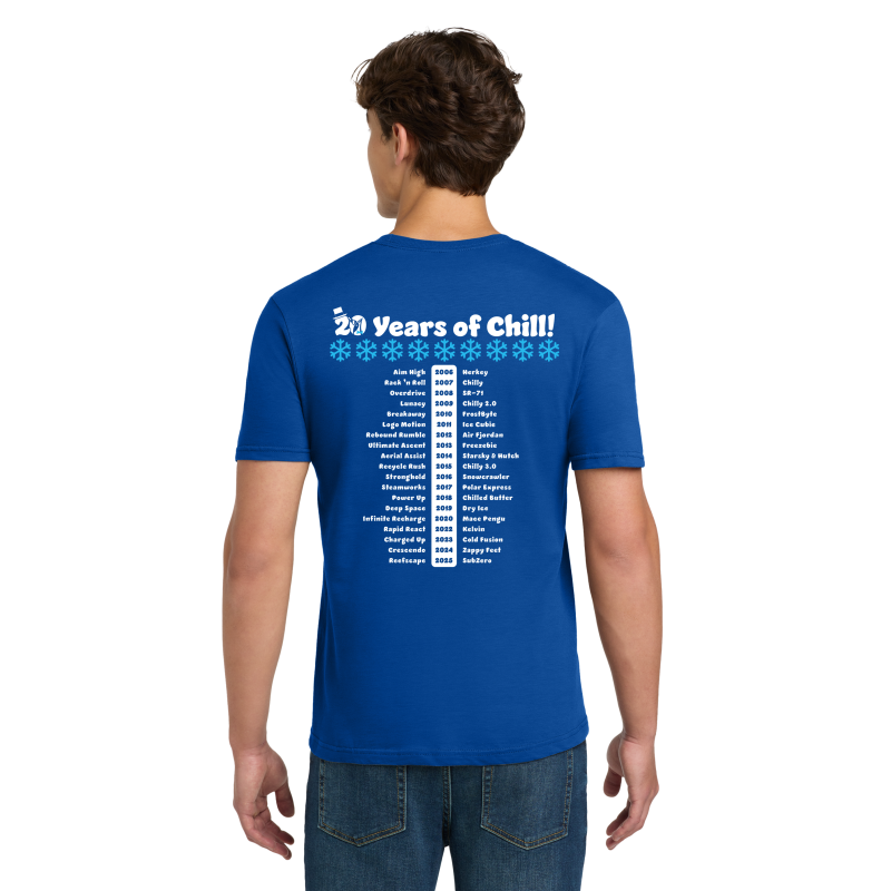 Chill Out 20 Year Shirt
